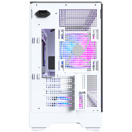 Montech king 15 pro midi tårnhus (hvid | 2x USB-A | 1x USB-C | RGB | vindue)
