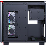 Montech king 95 pro midi tårnhus (sort | 2x USB-A | 1x USB-C | RGB | hærdet glas)