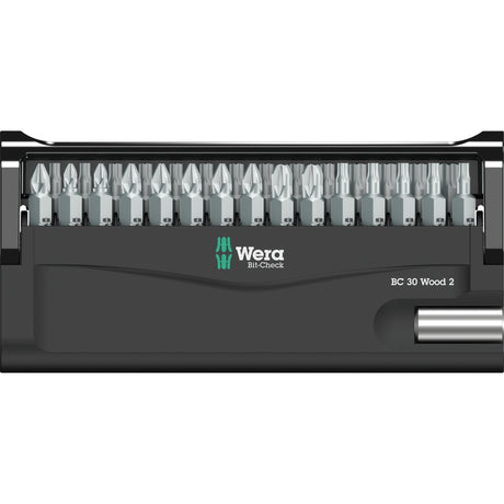 Wera bit-check 30 træ 2 bit sæt (30 dele)