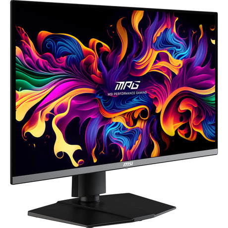 MSI MPG 272urx QD-OLED 26.5 4K UHD-gamingskærm (sort, 2x HDMI, DisplayPort, 2x USB-A, USB-B, USB-C, 240 Hz)