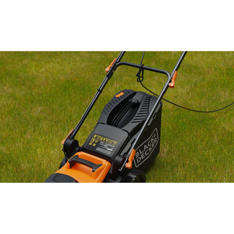 Black+decker grasmaaier 34cm maaibreedte 1400w bemwp340-qs