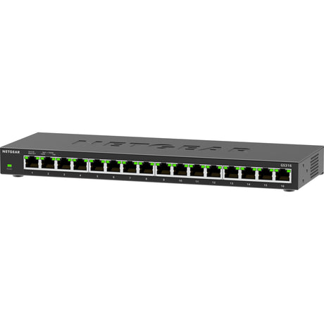 Netgear gs316v3 switch (zwart)