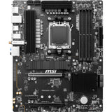 MSI Pro B650-S WiFi Socket AM5 bundkort (sort, RAID, 2,5 GBE-LAN, WiFi 6e, BT, lyd, ATX)