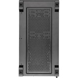 Silverstone lucid 05 mini tårnhus (sort | 2x USB-A | 1x USB-C | RGB | hærdet glas)