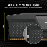 Corsair Vengeance 32 GB DDR5-4800 (2x 16 GB) RAM (sort, cmk32gx5m2a4800c40, xmp 3.0)