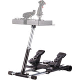 Hjulstander pro deluxe v2 thrustmaster hotas warth holder (sort, til thrustmaster hotas warthog, saitek x-55, x52, pro og x65)