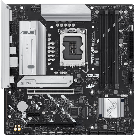 Asus prime b860m-a-csm socket 1851 bundkort (raid, 2,5 gb-lan, lyd, µatx)