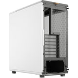 Fractal design nord midi tårnhus (hvid træfarve | 2x USB-A | 1x USB-C | hærdet glas)