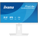 Iiyama prolite xub2293hsu-w7 21.5 skærm (hvid (mat), HDMI, skærmport, 2x USB-A)