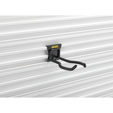 Stanley track wall - krog til haveredskabsholder (sort)