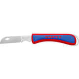 Knipex elektriker lommekniv 16 20 50 sb (rød blå, længde 120 mm)
