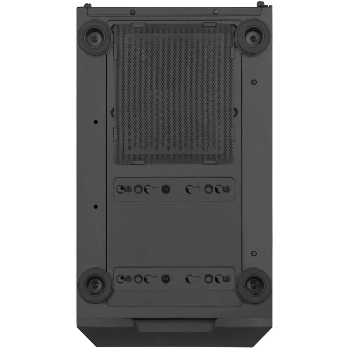 Silverstone sst-fah1mb-pro midi tårnhus (sort | 3x USB-A | RGB | hærdet glas)