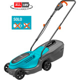 Gardena powermax 30 18v p4a solo plæneklipper batteri uden batteri, uden lader 18 v klippebredde max. 300 mm