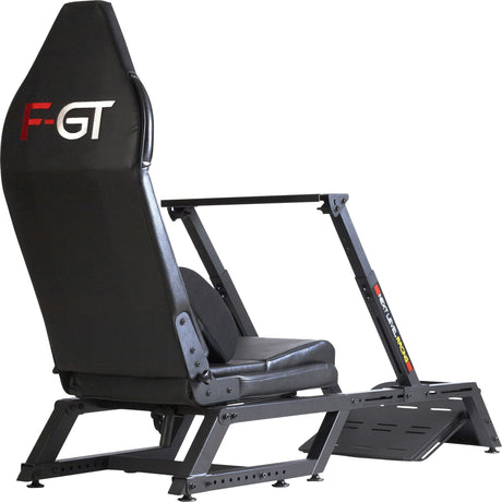 Næste niveau racing f-gt formel og gt simulator cockpit racing simulator (sort (mat))