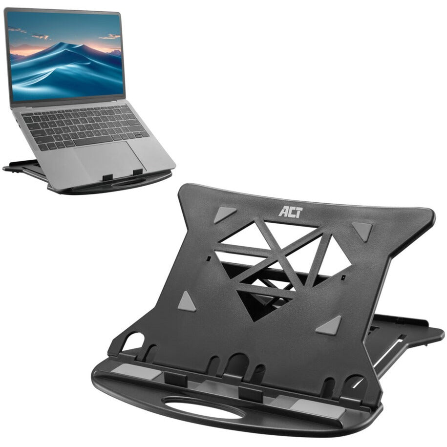 Act connectivity laptop stativ, foldbar, højdejusterbar i 7 positioner