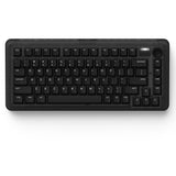 Iqunix zx75 dark side trådløst mekanisk tastatur (sort, us-layout (qwerty), cherry mx brown, 75%, rgb-lysdioder, hot-swappable, double-shot pbt, 2.4ghz | bluetooth 5.1 | usb-c)