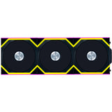 Lian Li Uni Fan SL120 Wireless RGB Case Fans (sort, 3 stykker, 120 x 124,5 x 28 mm, PWM)
