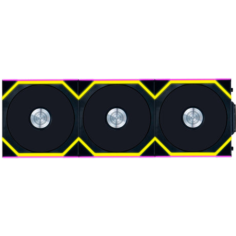 Lian Li Uni Fan SL120 Wireless RGB Case Fans (sort, 3 stykker, 120 x 124,5 x 28 mm, PWM)