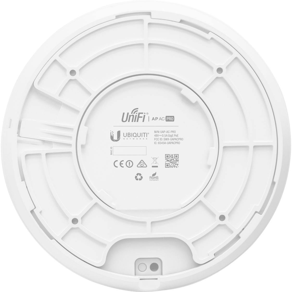 Ubiquiti unifi ac pro adgangspunkt (hvid)