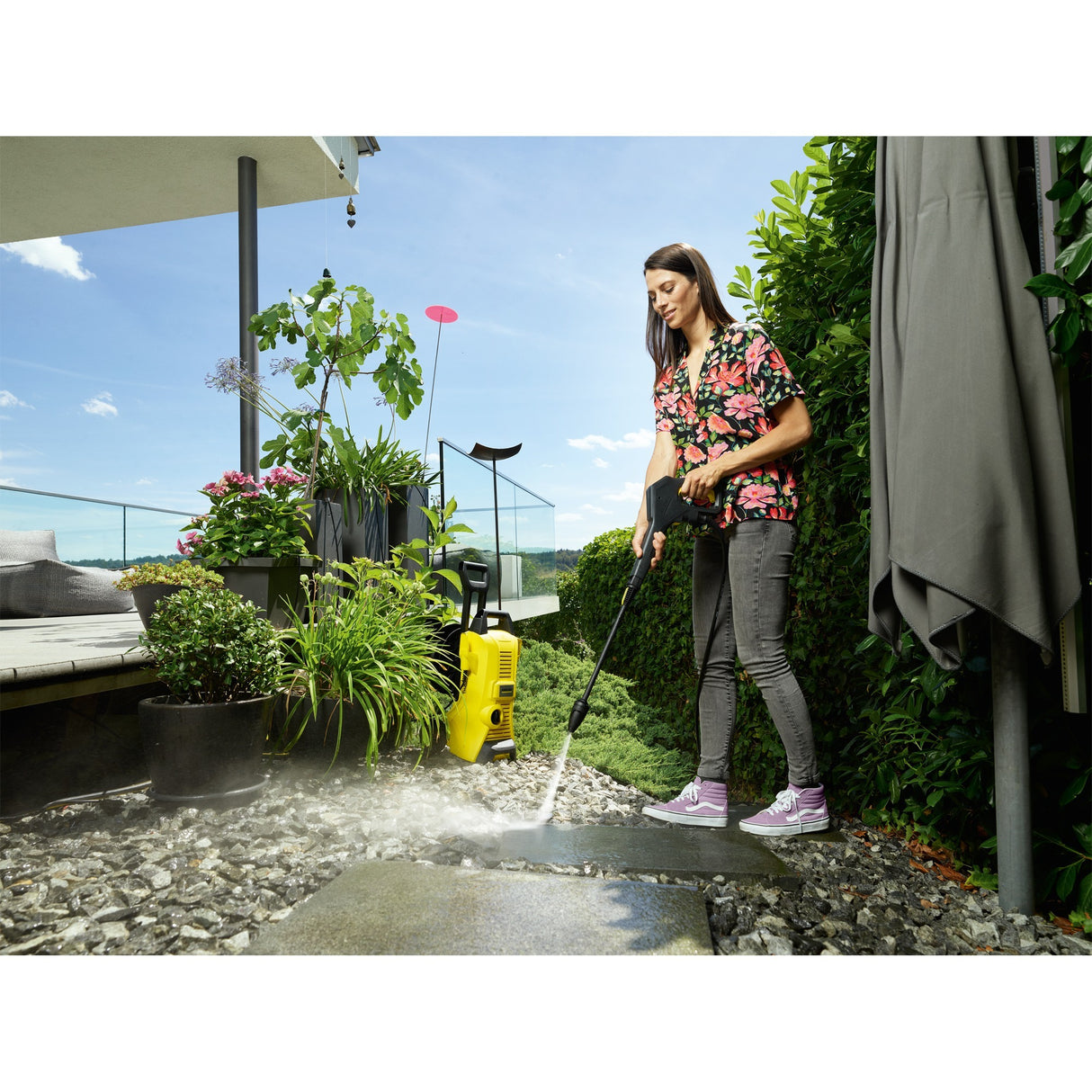 Kärcher k 3 premium power control højtryksrenser (gul sort, 1.602-750.0)