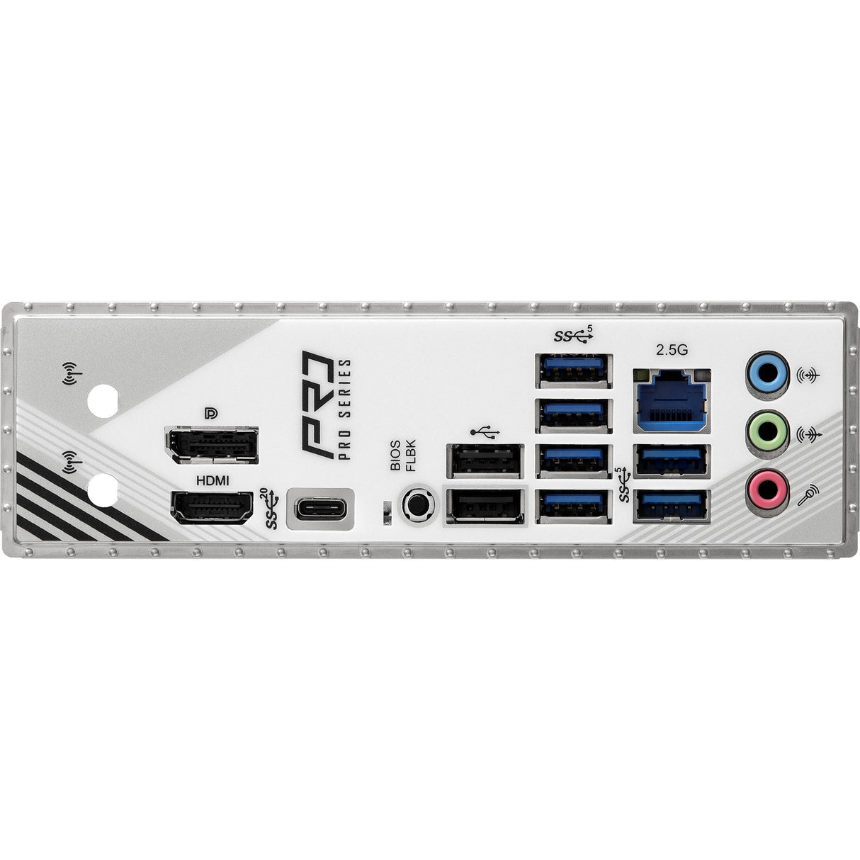 Asrock B860 Pro RS Socket 1851 bundkort (RAID, 2,5 GB-LAN, lyd, ATX)