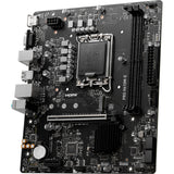 MSI Pro H610M-E Socket 1700 bundkort (GB-LAN, lyd, µATX)