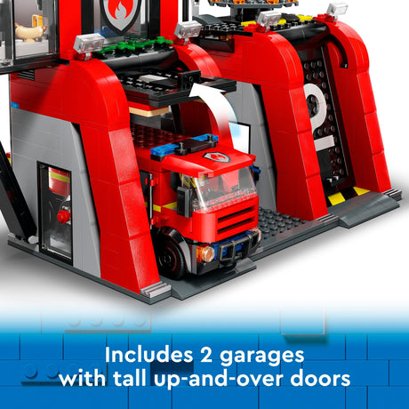 Lego city brandstation og brandbil - 60414