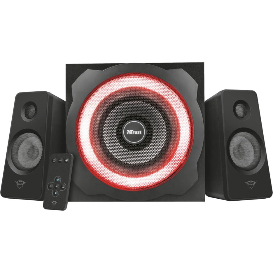 Trust GXT 629 Tytan RGB Illuminated 2.1 Speaker Set PC Speaker (Sort)