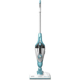 Black+decker fsmh1321 1600w dampmoppe med 6 tilbehør damprenser (hvid blå-grå)
