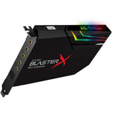 Creative Sound Blasterx AE-5 Plus lydkort (sort, RGB LED'er)