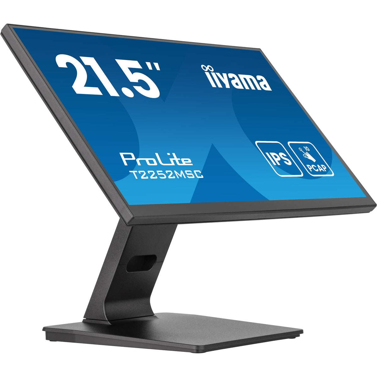 Iiyama prolite t2252msc-b2ag 21.5 touchscreen-skærm (sort, HDMI, skærmport, 2x USB-A, USB-B)