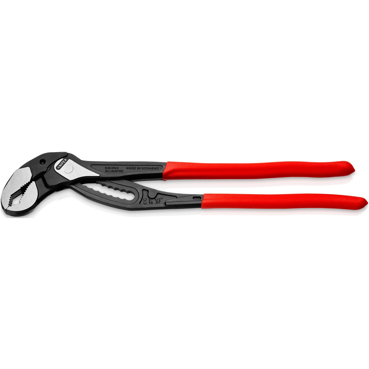 Knipex Alligator XL vandpumpetang 8801400 Svensk vandpumpetang (sort rød, 400 mm)