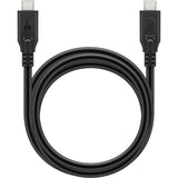 Goobay USB-C 4.0 > USB-C-kabel (sort, 1 meter)