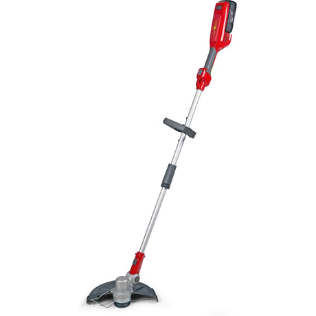 Wolf-garten batteri græstrimmer Lycos 40 300 t 30cm se (rød grå, batteri inkluderet)