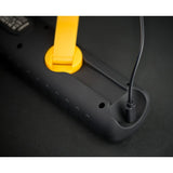 Brennerstuhl LED lommelygte med batteri, håndlampe med dynamo, til opladning (med 6 lyse SMD LED'er og 9 timers lys varighed)