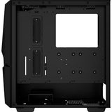 Deepcool Cyclops midi tårnhus (sort | 1x USB-A | 1x USB-C | vindue)