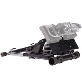 Hjulstander pro deluxe v2 thrustmaster hotas warth holder (sort, til thrustmaster hotas warthog, saitek x-55, x52, pro og x65)