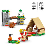 Lego super mario 72040 toad boss campingplads