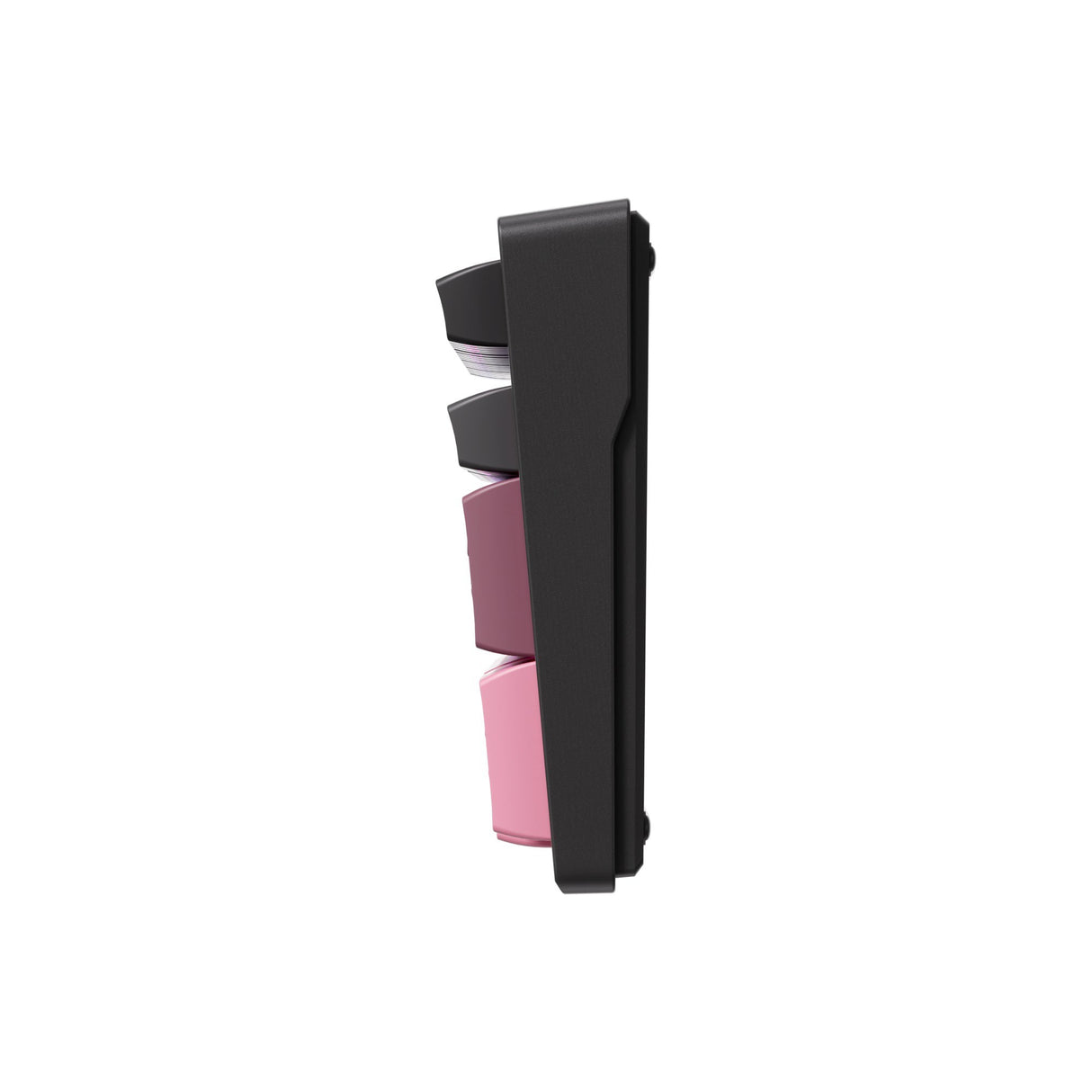 Mchose g98 pro sort pink cabbage tofu v2 trådløs tri-mode brugerdefineret mekanisk rgb gaming tastatur (sort, us layout (qwerty), ktt cabbage tofu v2, rgb, hot swap, sidegraveret pbt, trådløs | bluetooth | usb-c)