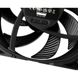 Vær stille! silent wings pro 4 pwm kabinetventilator (sort, 140 x 140 x 25 mm)