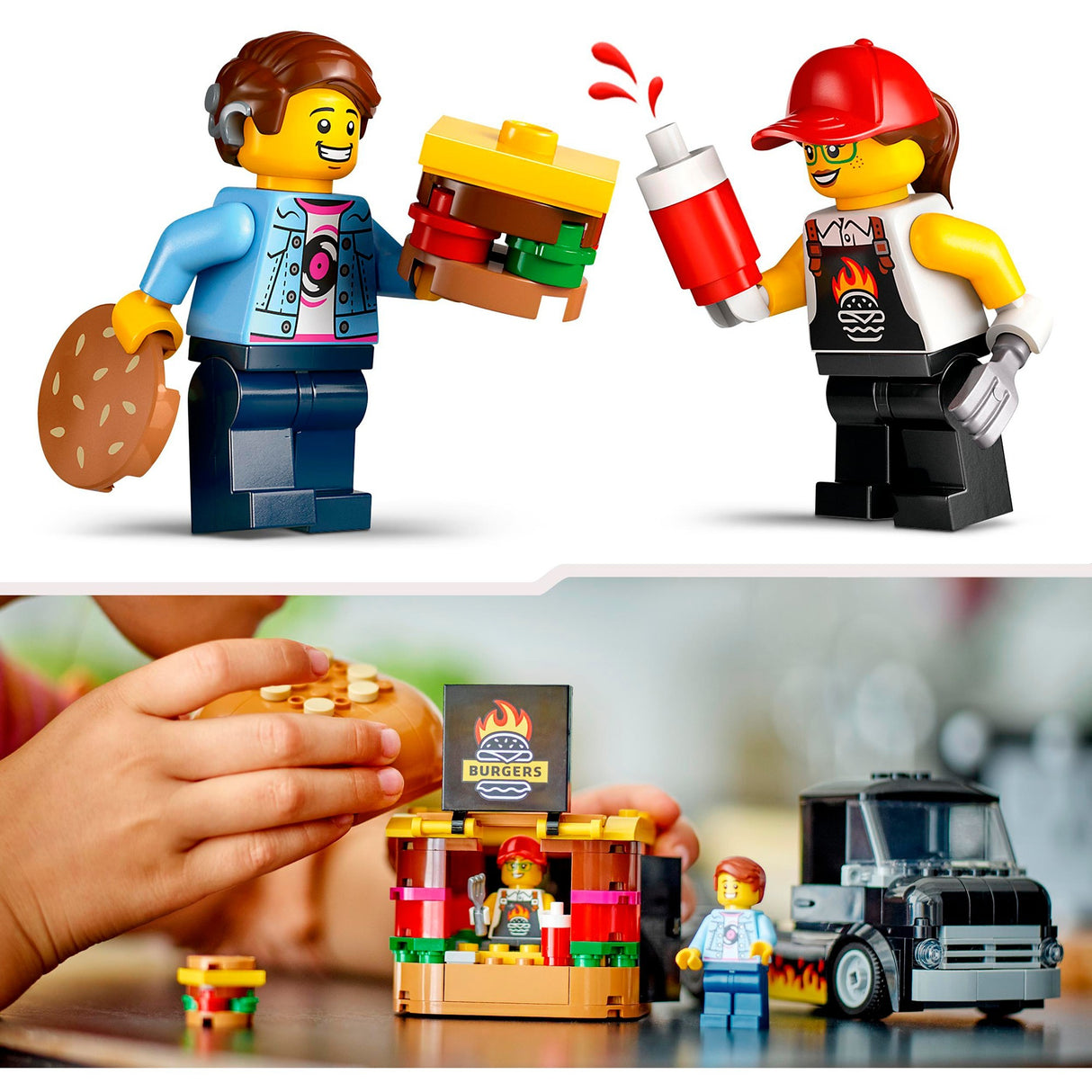 Lego city hamburger lastbil - 60404