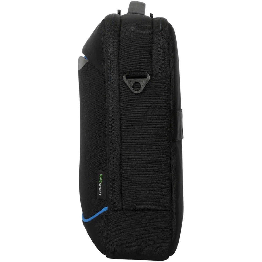 Targus 15-16" kystlinje ecosmart dokumentmappe laptoptaske (sort)