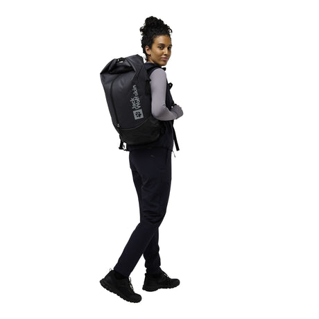 Jack wolfskin all-in pakke 30 rygsæk (sort, 30 liter)