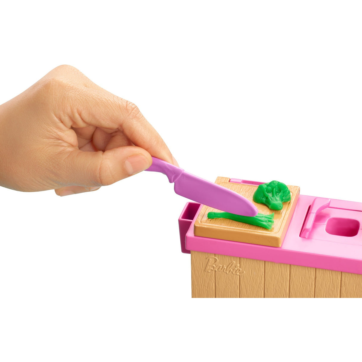 Barbie nudelbar legesæt og dukke