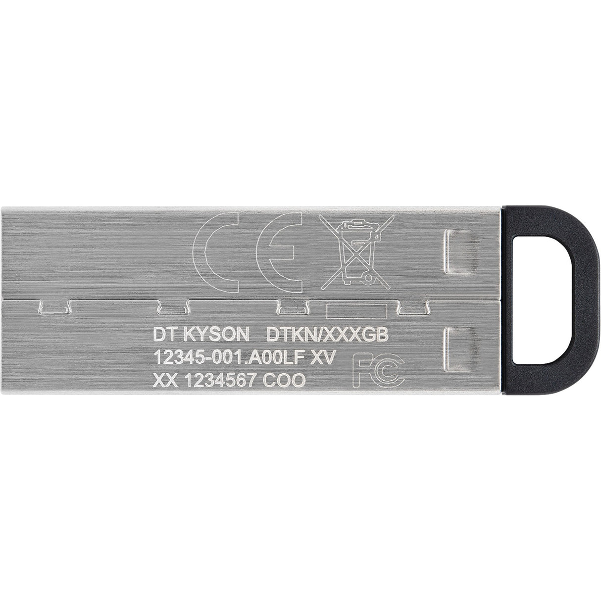 Kingston data traveler kyson 64 GB USB stick (sølv, dtkn 64 GB)