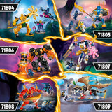 Lego Ninjago - Sora's Elemental Tech Mecha Construction Toy (71807)