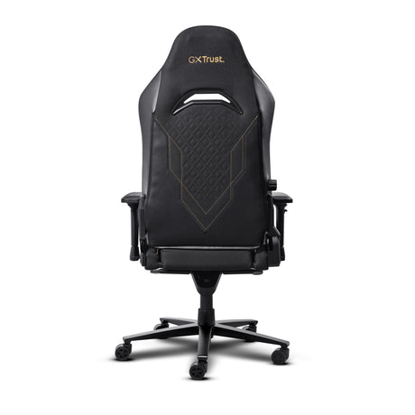 Trust gxt 721 ruya pro premium comfortabele gaming stoel (zwart geel)