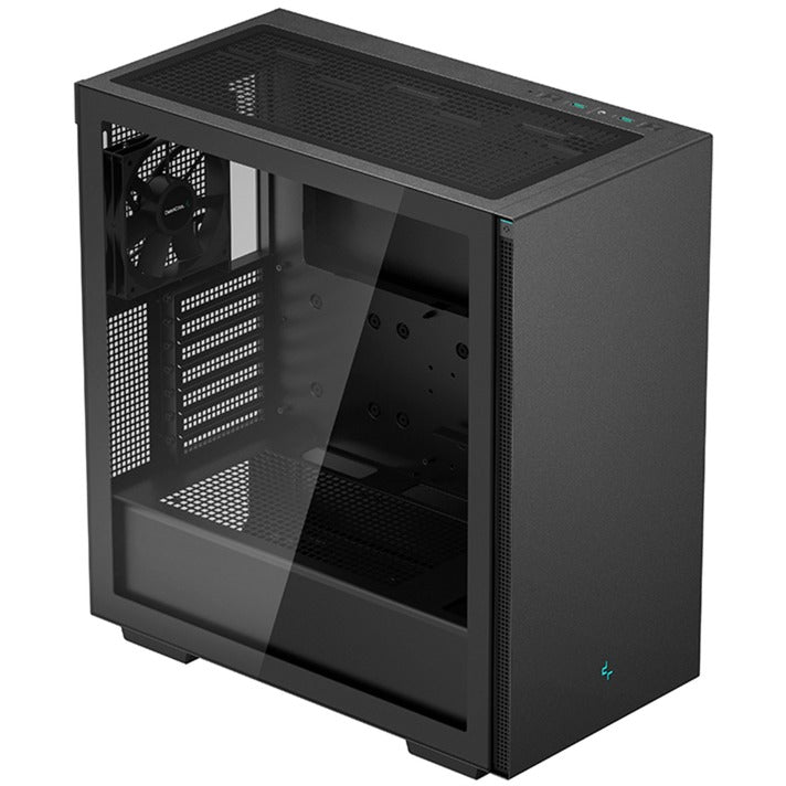 Deepcool ch510 midi tårnhus (sort | 2x USB-A | hærdet glas)