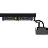 Xyz pc gear hydroview aio 240 vandkøling (sort, argb, pwm)