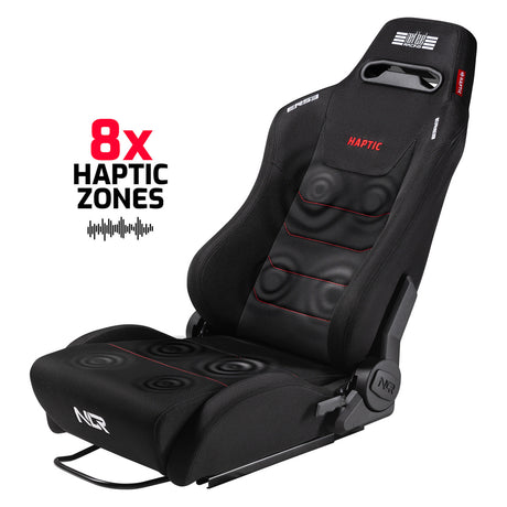 Next level racing ers3 haptic feedback sim racing seat racestoel (zwart)